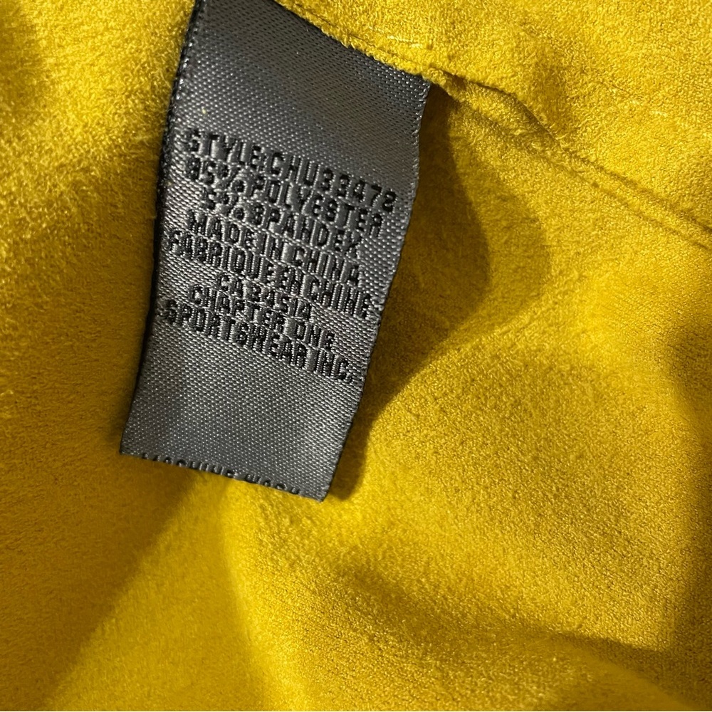 Yellow Blazer Size Large - Picture 7 of 7